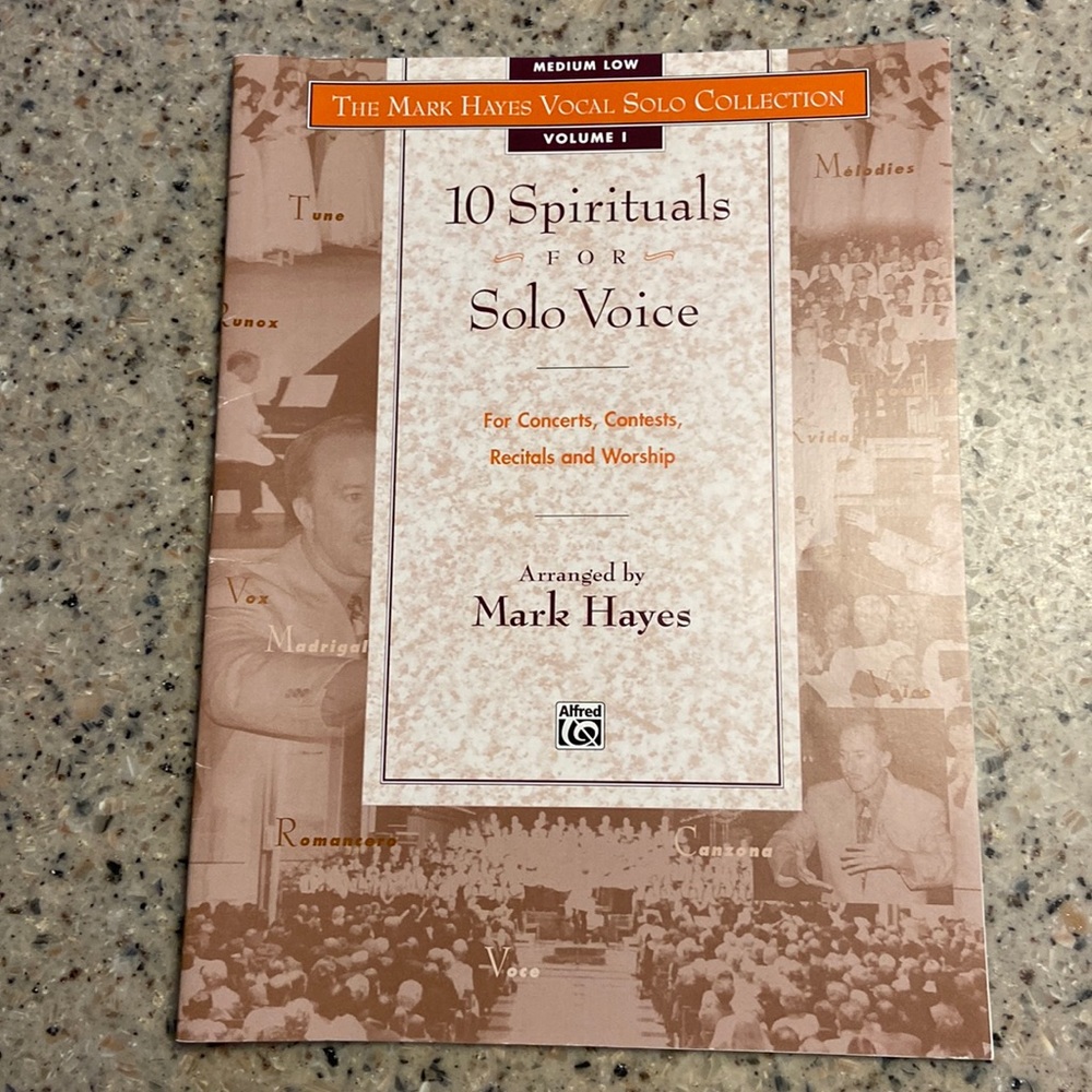 The Mark Hayes Vocal Solo Collection 10 Spirituals for Solo Voice NEW